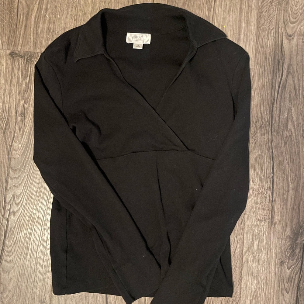 Loft Collared Long Sleeve